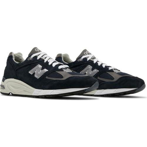 M990NB2 Mens New Balance 990V2 `navy Grey`