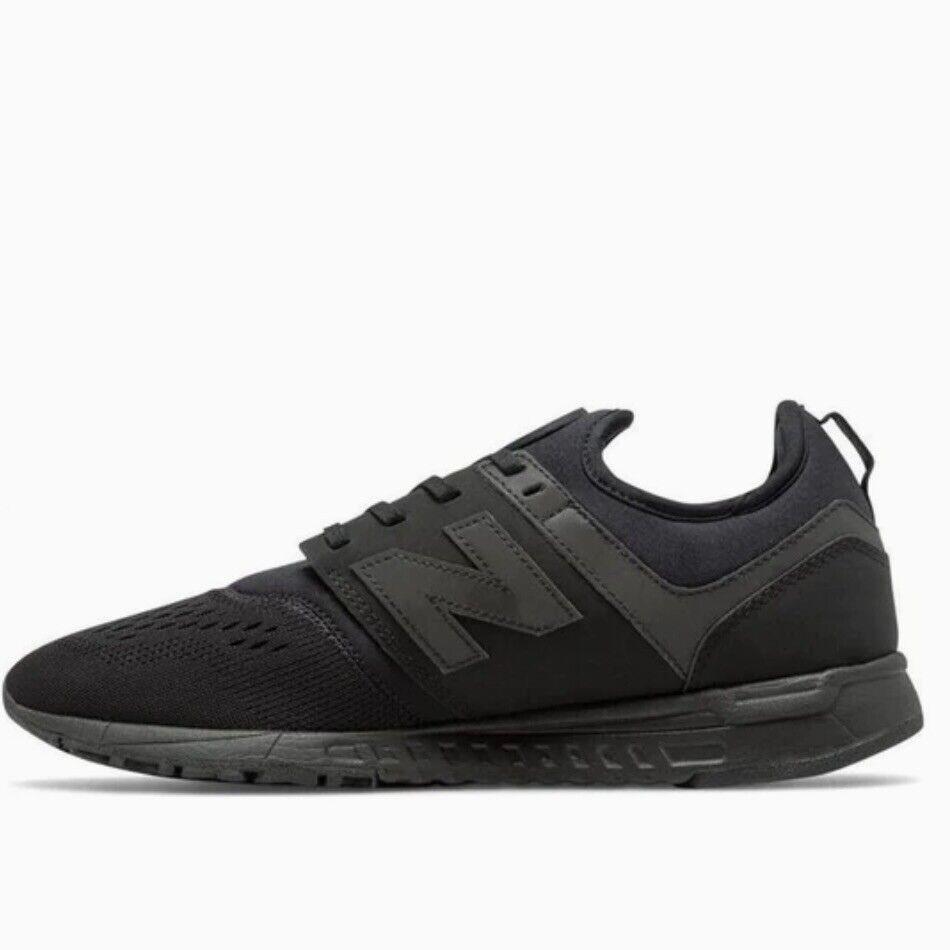 New Balance Men`s NB MRL247MH Lifestyle Sneaker Black - Black