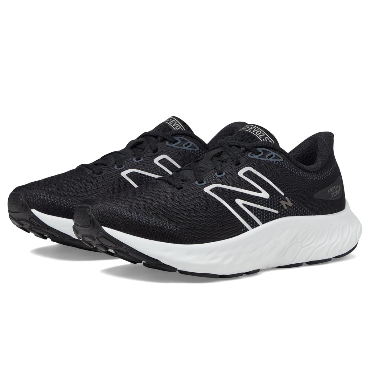 Woman`s Sneakers Athletic Shoes New Balance Fresh Foam X Evoz ST - Black/Silver Metallic