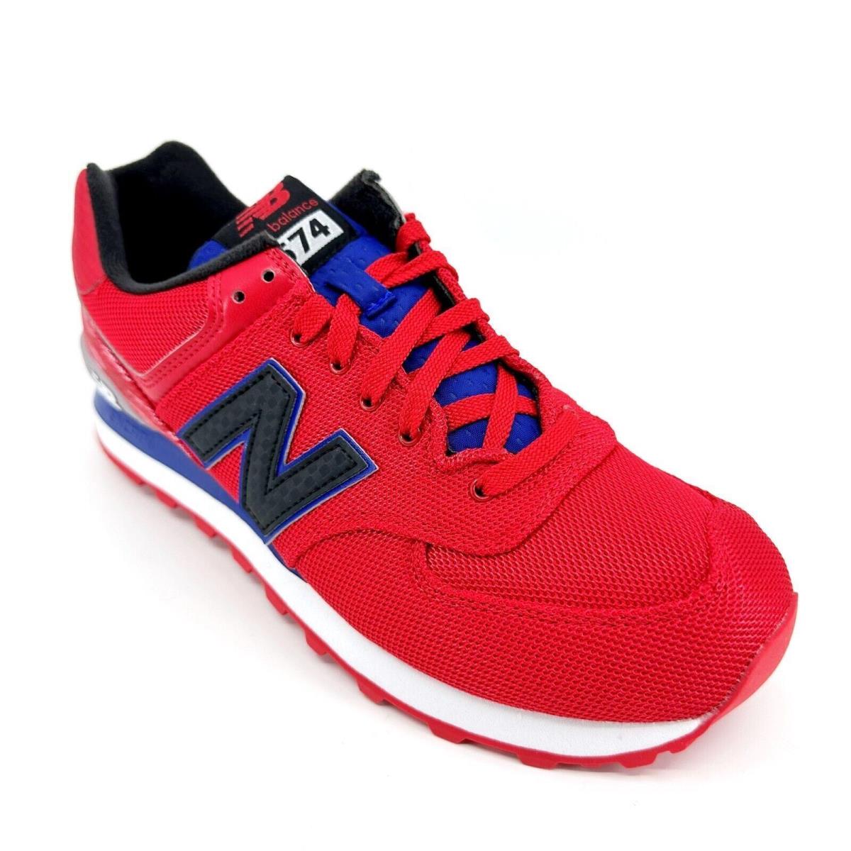 New Balance 574 Classics Summer Waves Red Blue White Mens Sneakers ML574SID