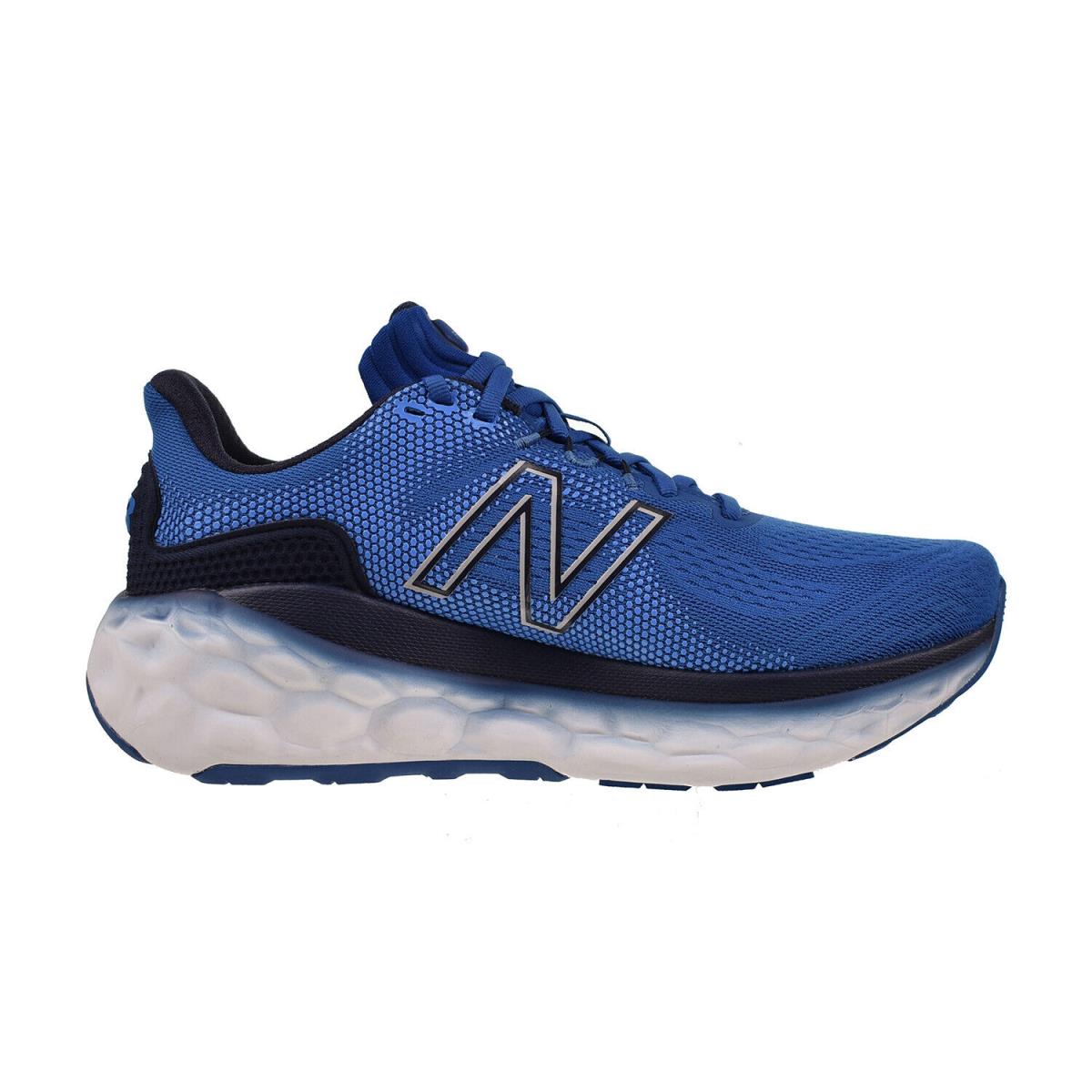New Balance Fresh Foam More V3 Wide Men`s Running Shoes Blue-white MMOR-CB3-2E