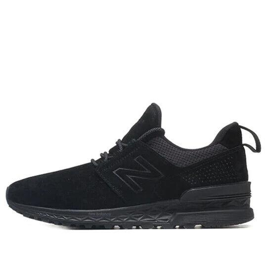 New Balance NB Men`s MS574DA Lifestyle Sneakers Black Size 8-12