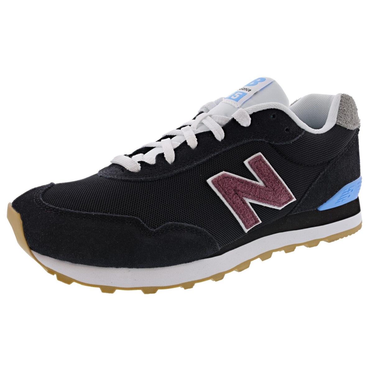 New Balance Men`s 515 V3 Running Sneakers BLACK / SKY BLUE / WHITE