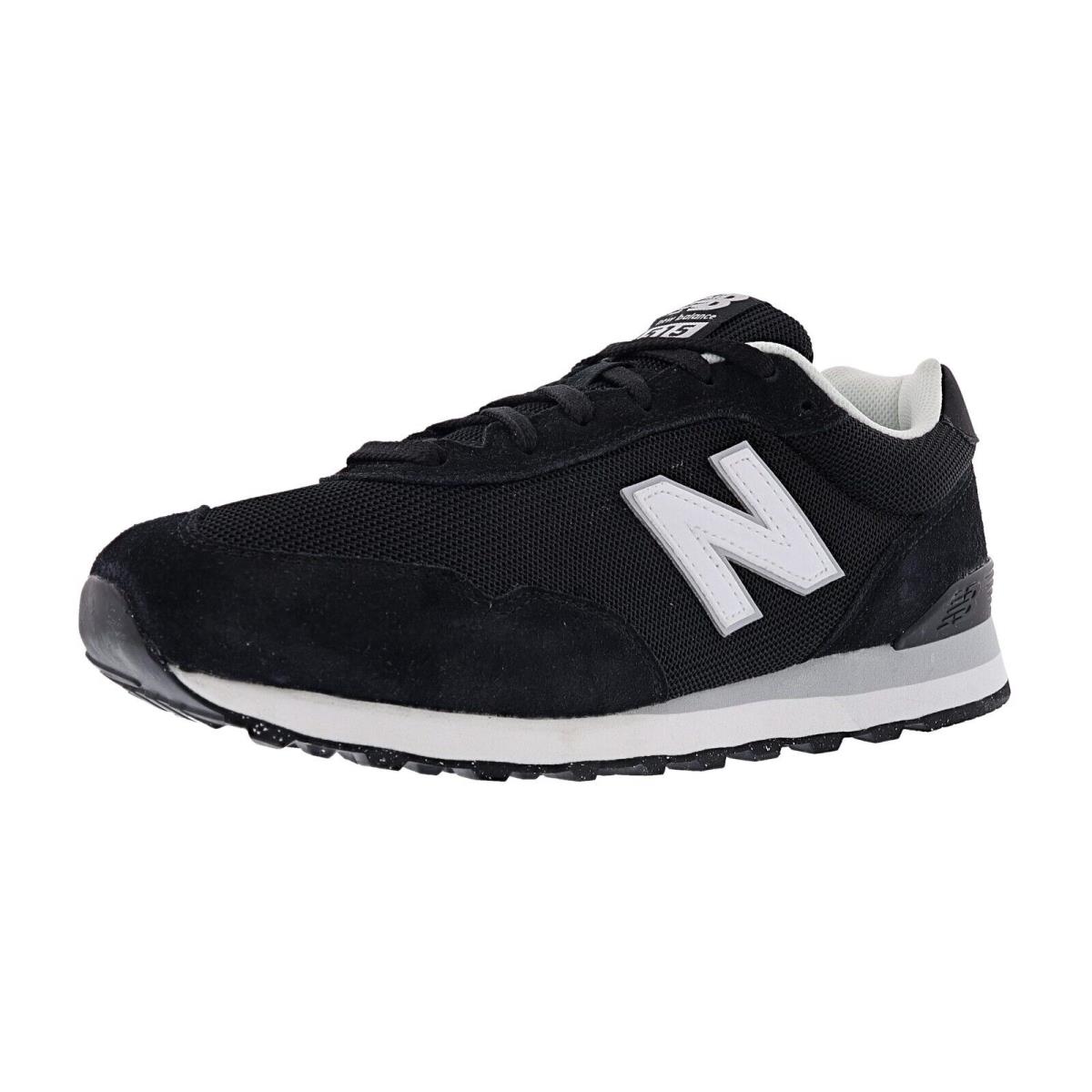 New Balance Men`s 515 V3 Running Sneakers BLACK / WHITE / ALUMINUM GREY
