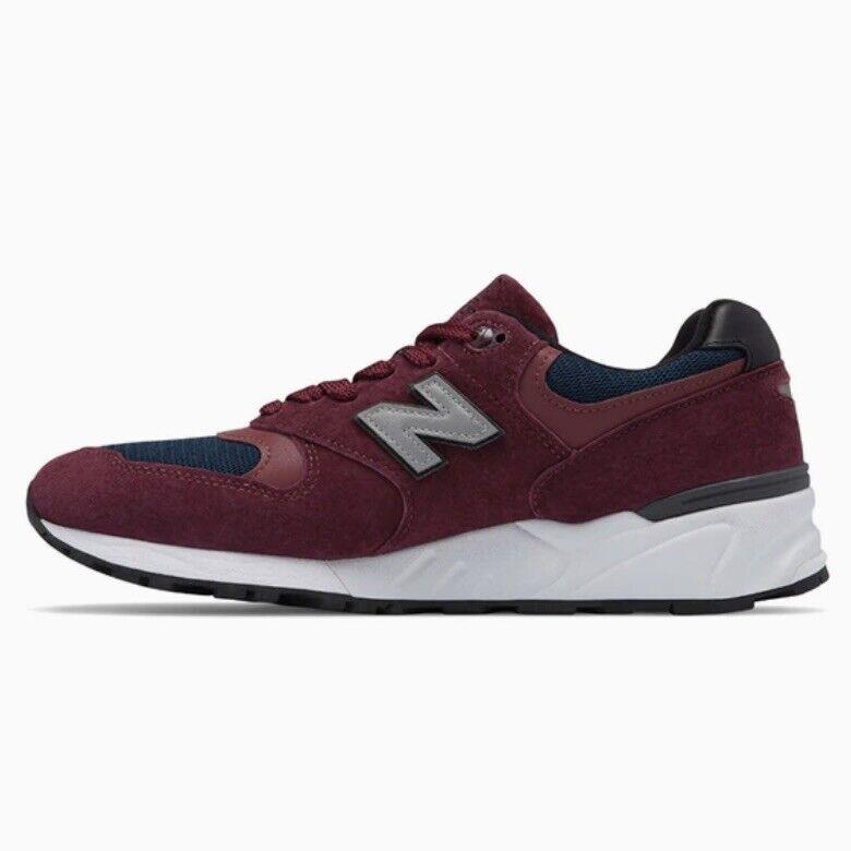 New Balance Men`s NB M999JTA Classics Traditionnels Sneaker Burgundy - Red