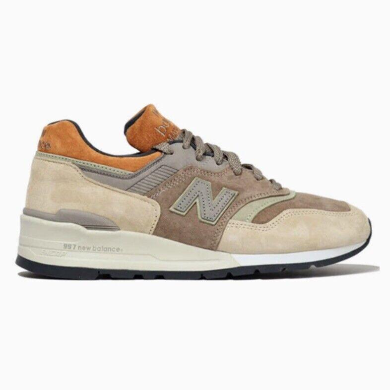 New Balance Men`s NB M997NAJ Classics Traditionnels Sneaker Brown