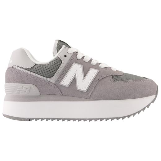 Womens New Balance 574 Platform Grey 6-10 Sneaker