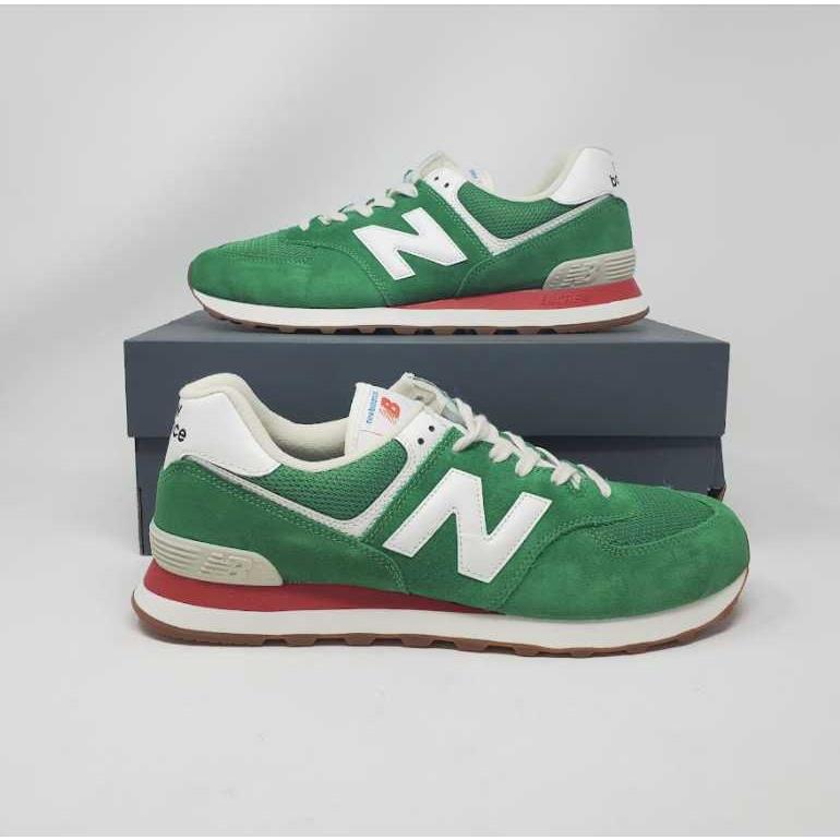 New Men`s 8 8.5 11 New Balance For J Crew 574 Sneakers IN Varsity Green Velocity