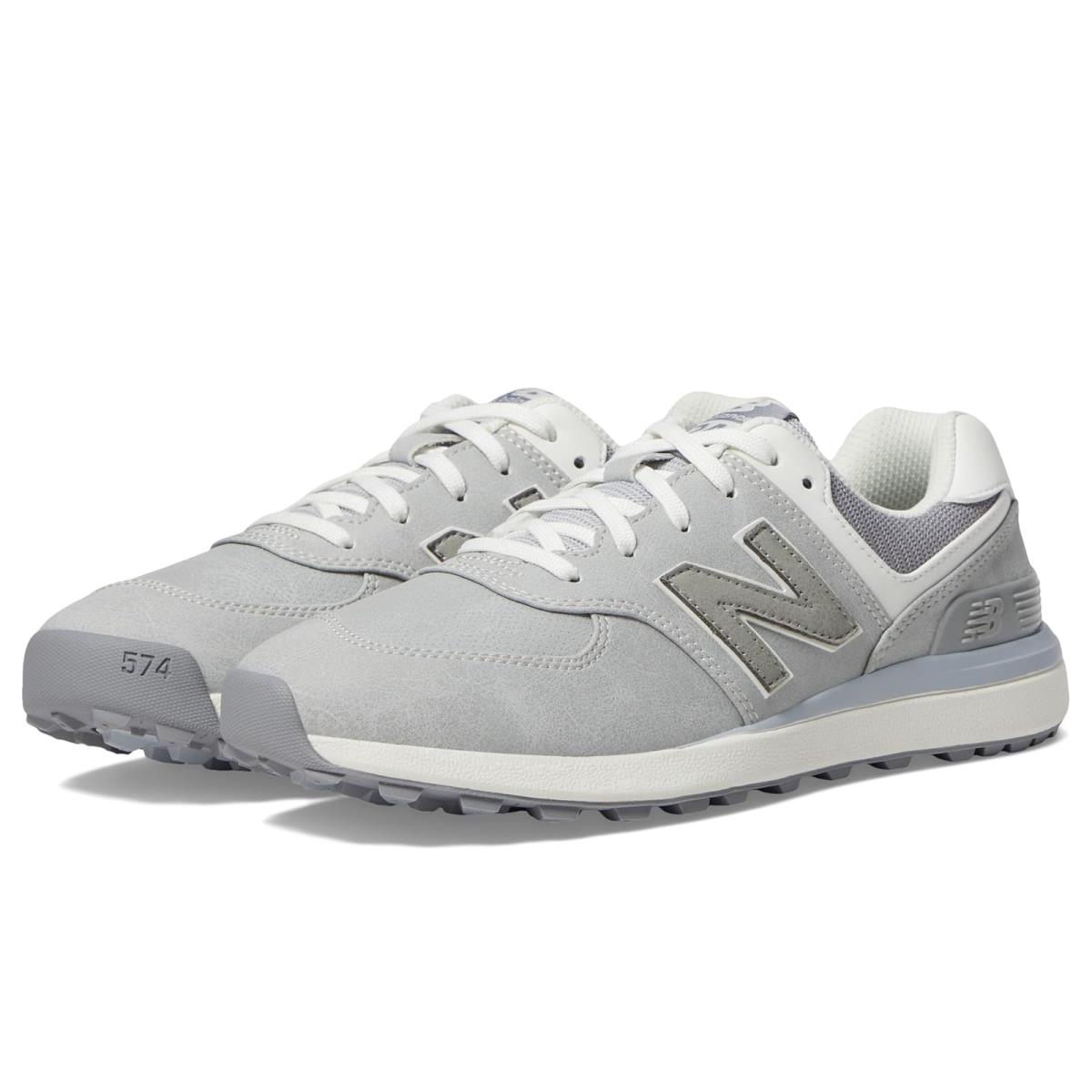 Woman`s Sneakers Athletic Shoes New Balance Golf 574 Greens v2 - Light Grey