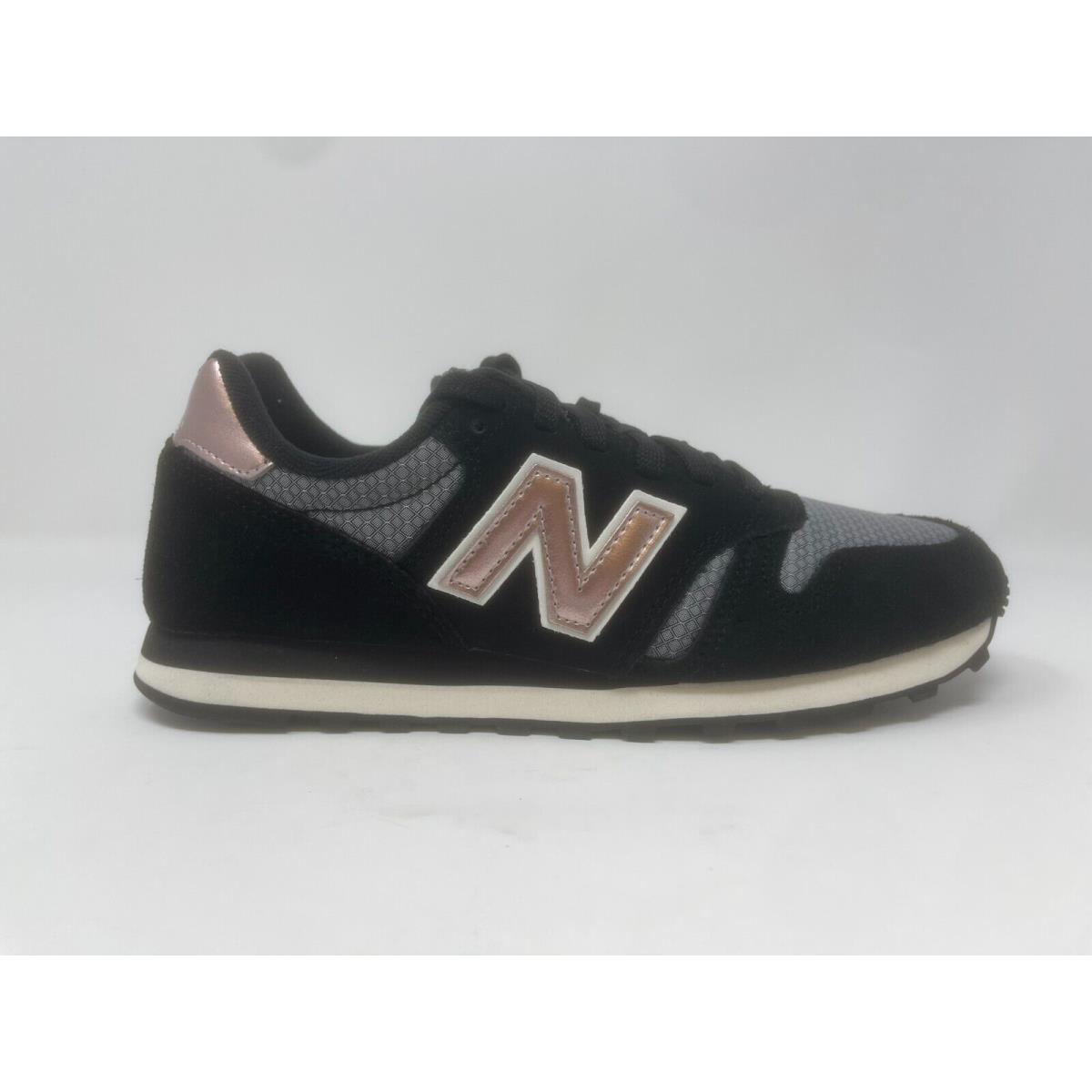 New Balance WL373JLA Women Everyday Sneakers in Black and Metallic Pink