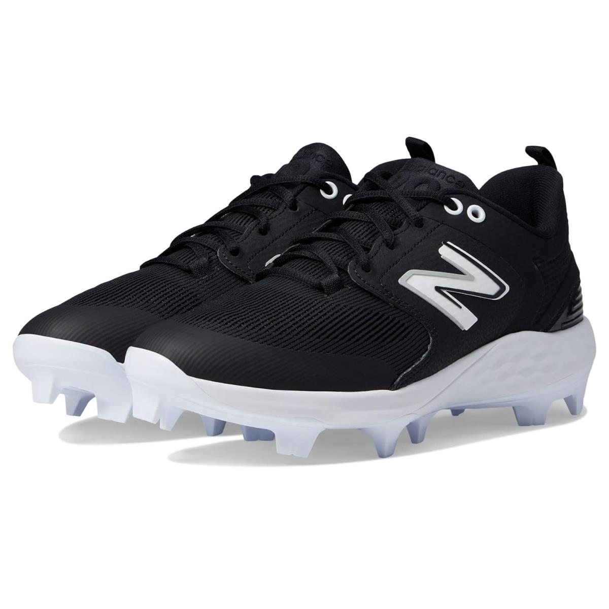 Man`s Sneakers Athletic Shoes New Balance Fresh Foam 3000v6 Molded - Black/White