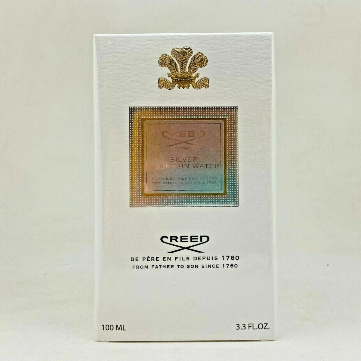 Creed Silver Mountain Water Unisex Eau De Parfum Spray - 3.4oz/100mL