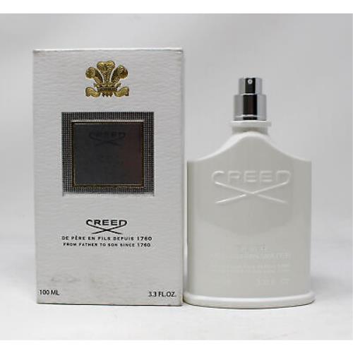 Creed Silver Mountain Water Eau De Parfum Spray 3.3 Ounce