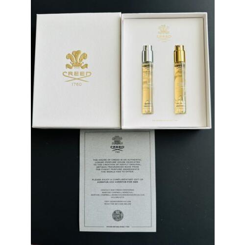 Creed Aventus Aventus For Her Eau De Parfum Gift Set Travel Spray 10ml /0.33oz