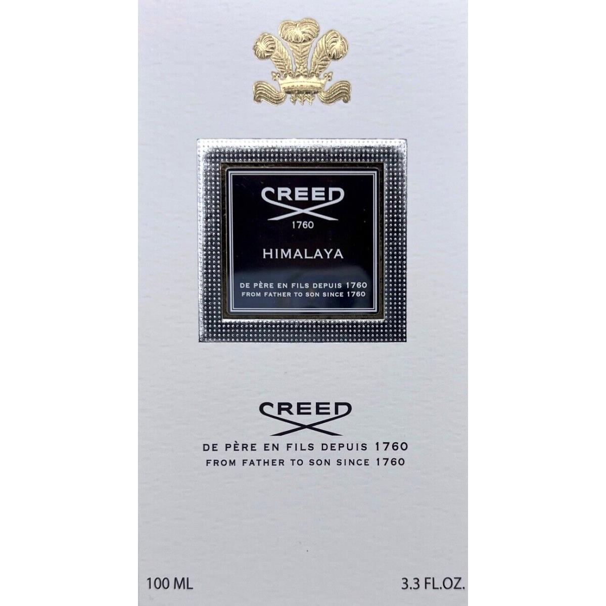 Creed Himalaya Eau DE Parfum Spray For Men 3.3 Oz / 100 ml Item