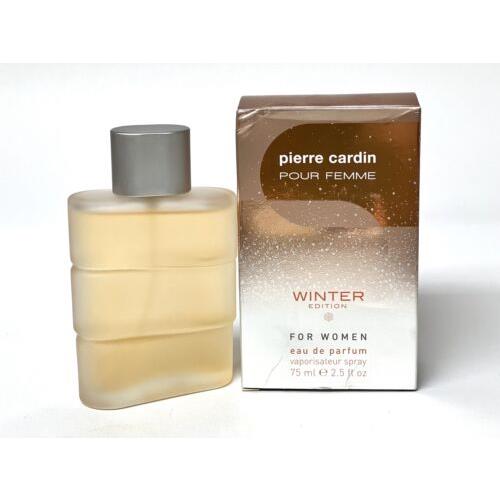 Pierre Cardin Pour Femme Winter Edition Eau de Parfum Spray 2.5 oz Worn Box