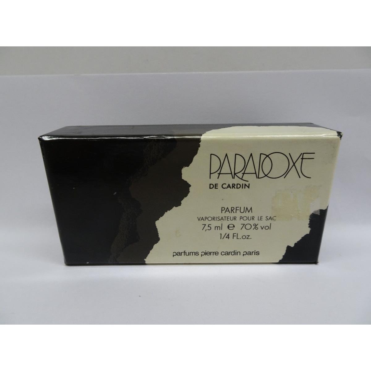 Paradoxe de Cardin 1/4 oz Parfum Spray Boxed