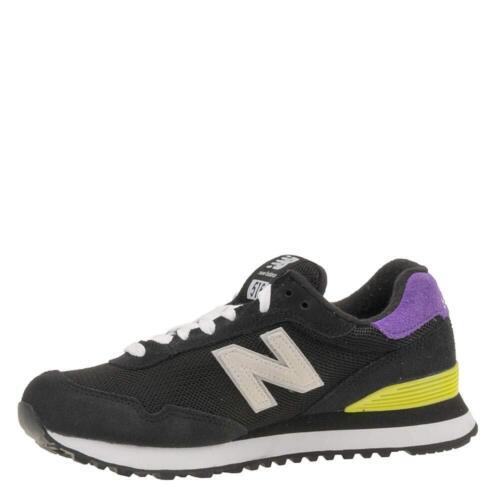 New Balance Women`s 515 V1 Sneaker Black/prism Purple/gold Rush 6 M US