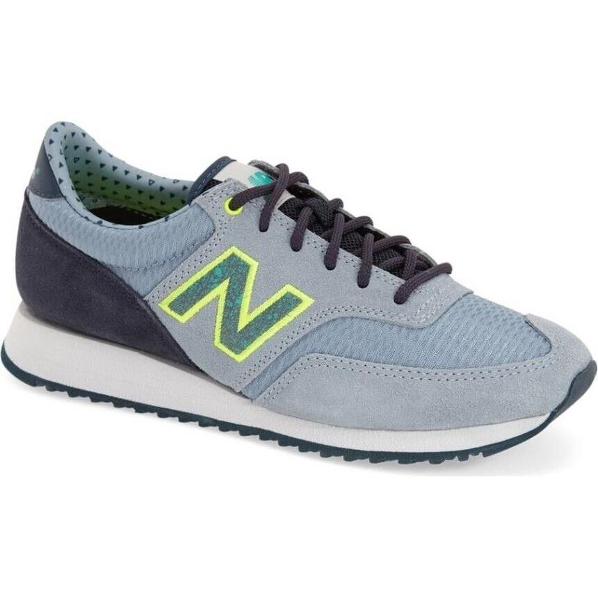 New Balance 229615 Womens `620 Street Beat` Grey Green Sneakers Size 5.5 B