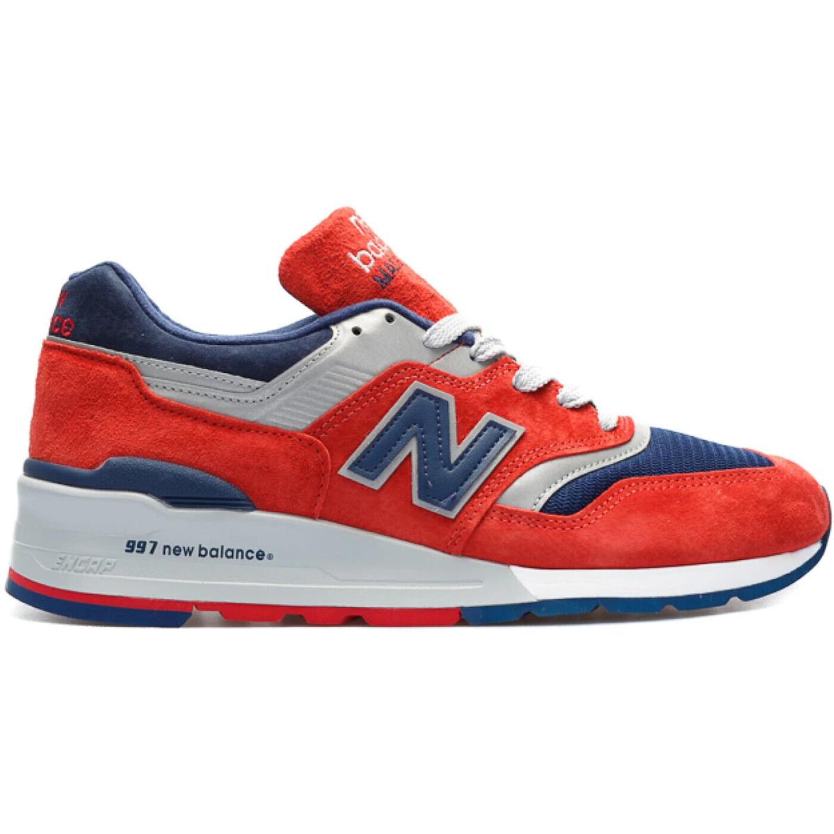 New Balance 997 Connoisseur Ski - 9.5 - Made IN Usa - M997CSIY Navy Blue White