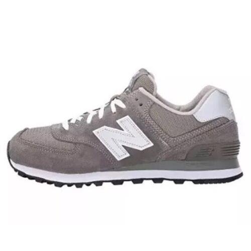 New Balance 574 Classics Sneakers Grey Men Sz 8 D N4077 - Gray