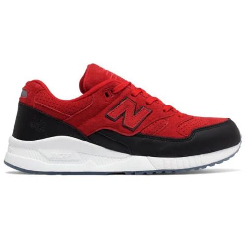 New Balance Men`s Encap M530CBB Suede Red Black Size 8.5