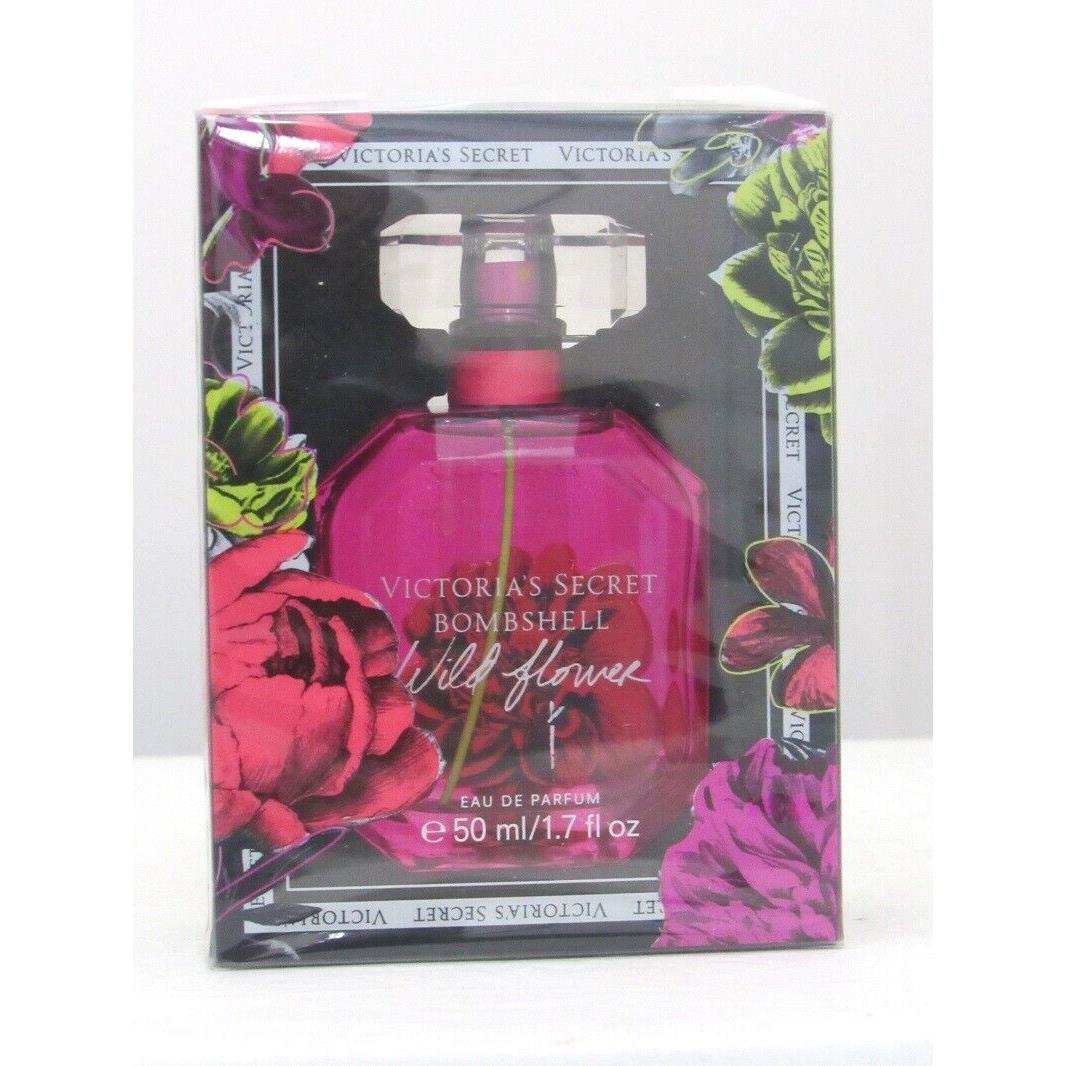 Victoria`s Secret Bombshell Wild Flower Edp Parfum Spray 1.7 FL OZ Box