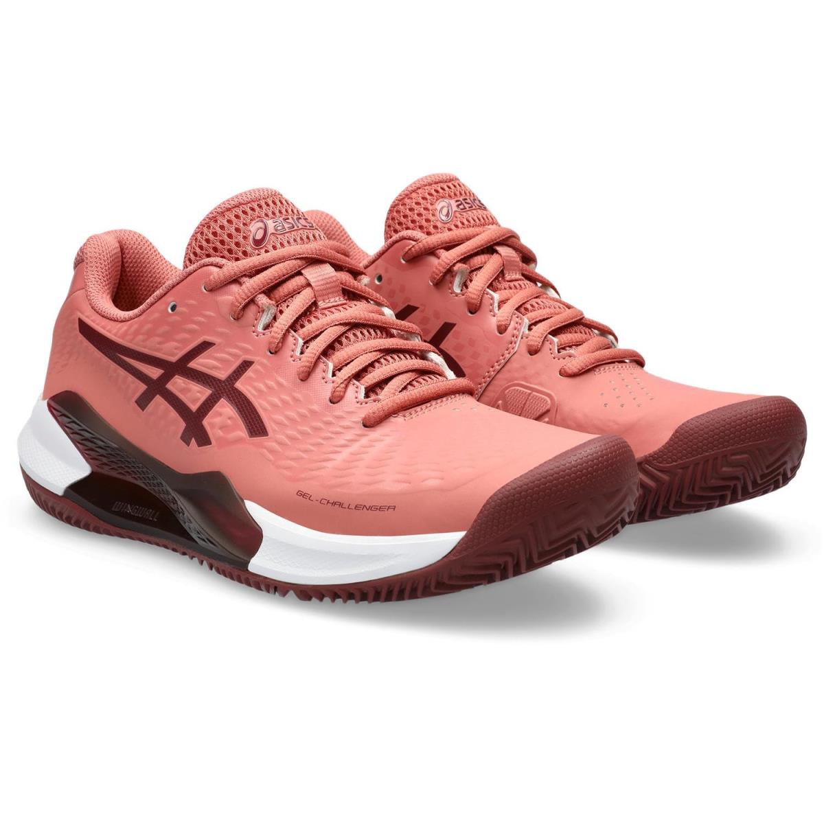 Woman`s Sneakers Athletic Shoes Asics Gel-challenger 14 Clay Light Garnet/Antique Red