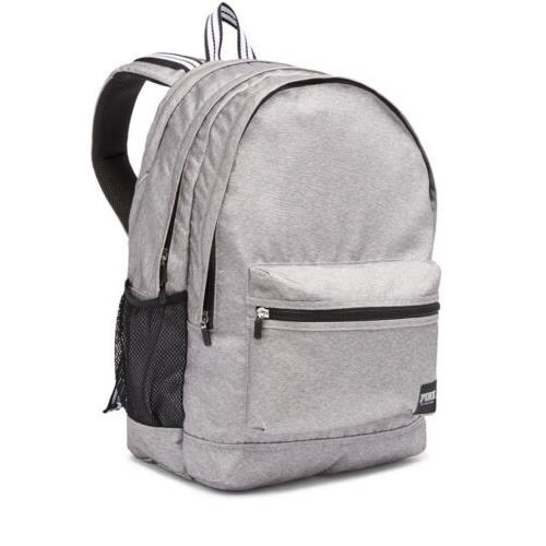 Victoria Secret`s Pink Campus Backpack Light Heather Gray