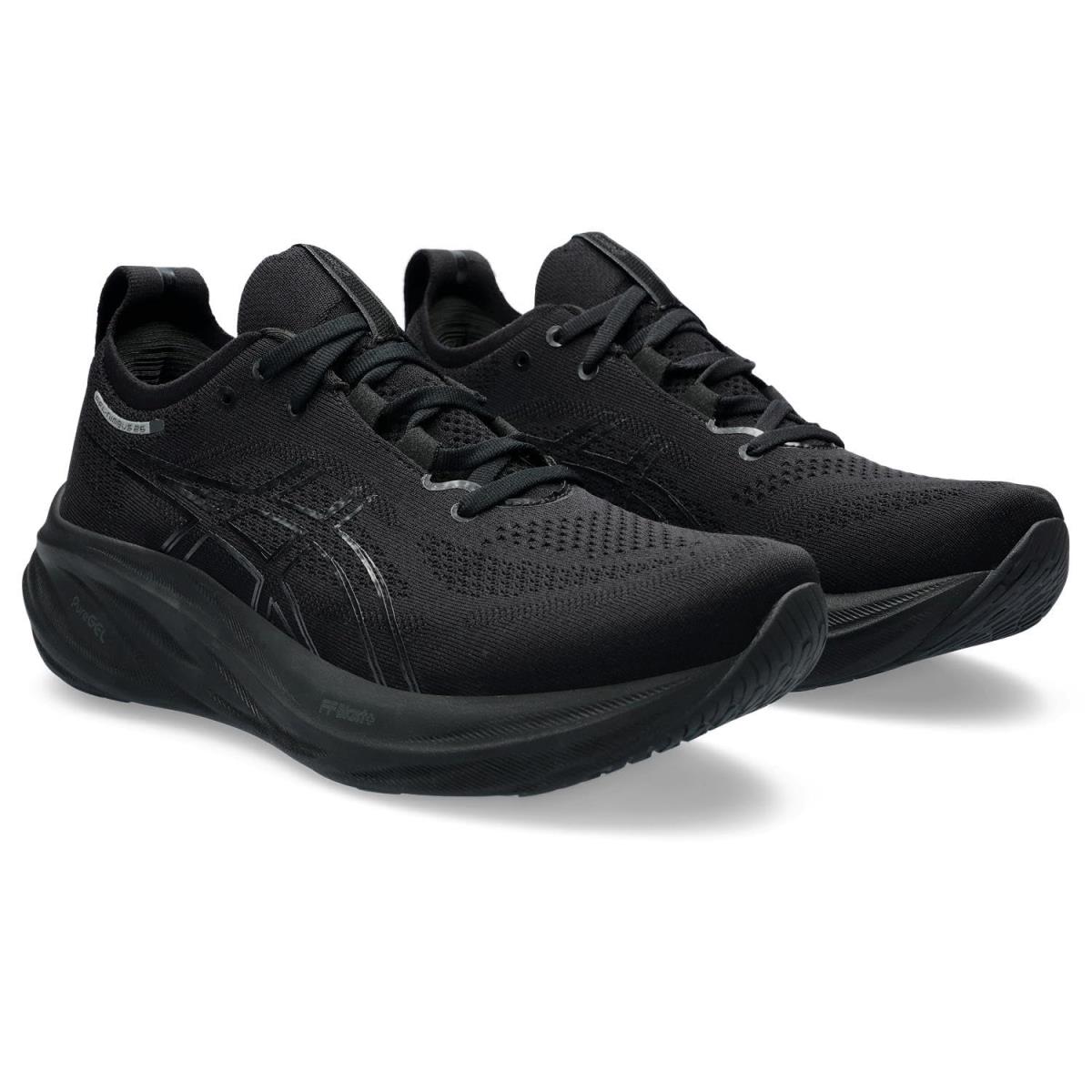 Man`s Sneakers Athletic Shoes Asics Gel-nimbus 26 Black/Black