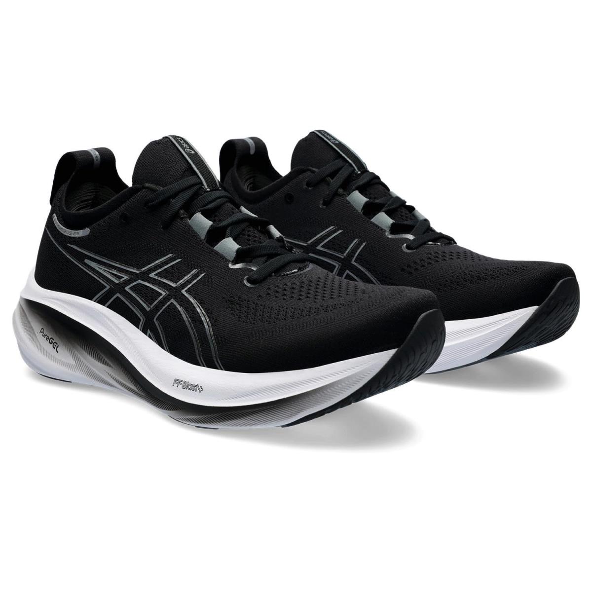 Man`s Sneakers Athletic Shoes Asics Gel-nimbus 26 Black/Graphite Grey