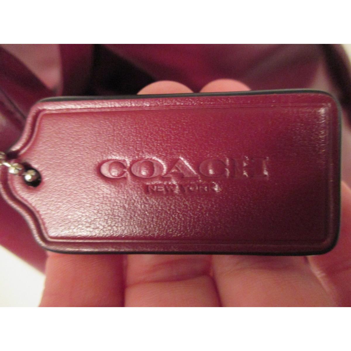 Coach Carlyle Smooth Leather Burgundy Handbag Shoulder Bag Purse F56648 - Coach  bag - 889532523474 | Fash Brands