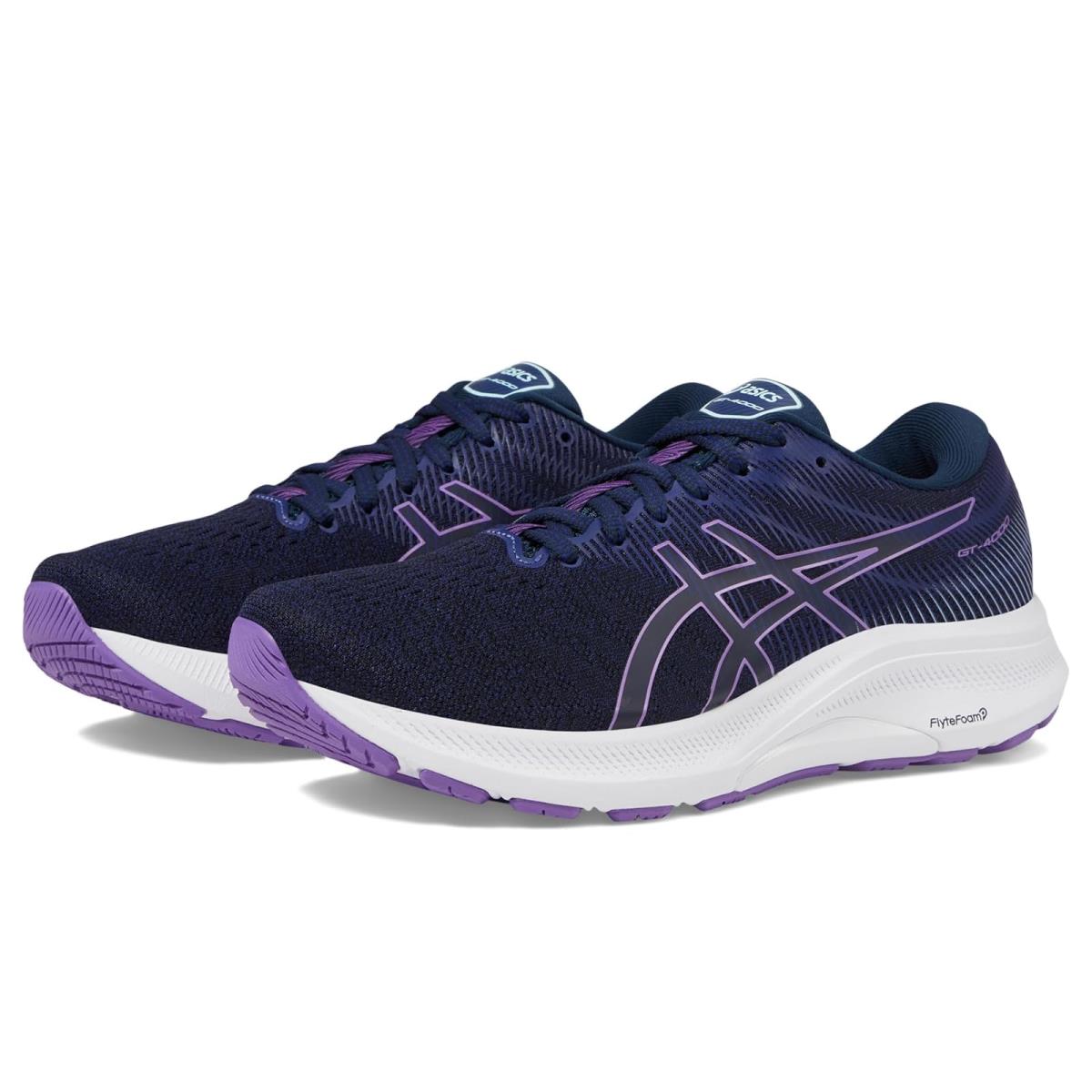 Woman`s Sneakers Athletic Shoes Asics GT-4000 3 French Blue/Cyber Grape