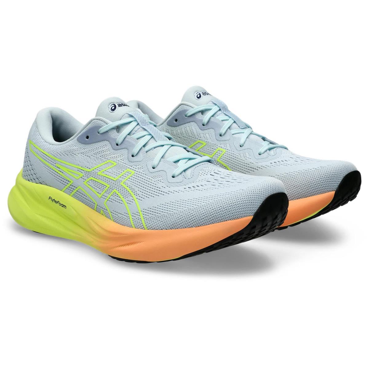 Man`s Sneakers Athletic Shoes Asics Gel-pulse 15 Cool Grey/Safety Yellow