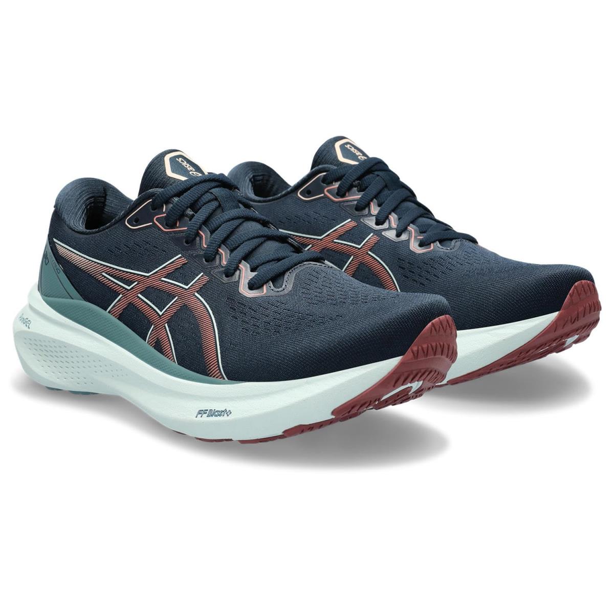 Woman`s Sneakers Athletic Shoes Asics Gel-kayano 30 French Blue/Light Garnet