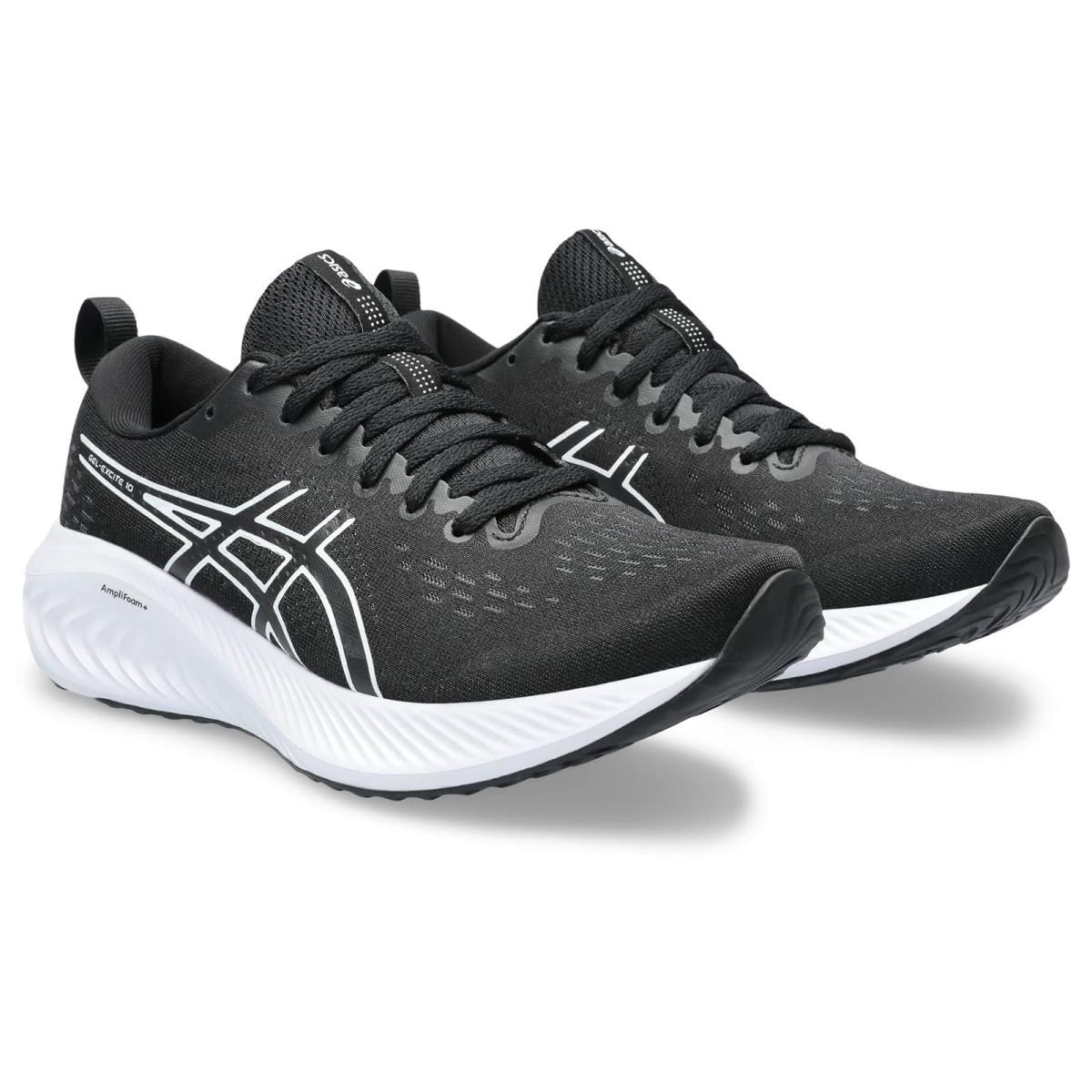 Woman`s Sneakers Athletic Shoes Asics Gel-excite 10 Black/White