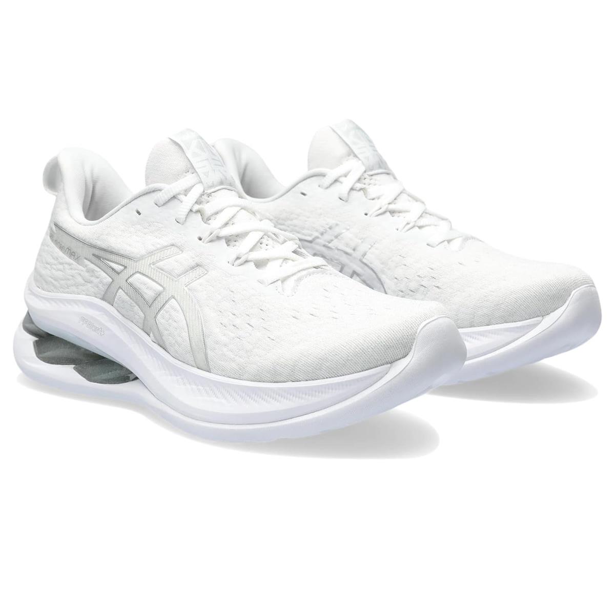 Woman`s Sneakers Athletic Shoes Asics Gel-kinsei Max White/Pure Silver