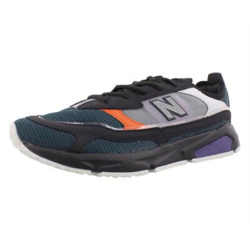 New Balance X Racer Boys Shoes Size 6 Color: Grey/blue/orange/white