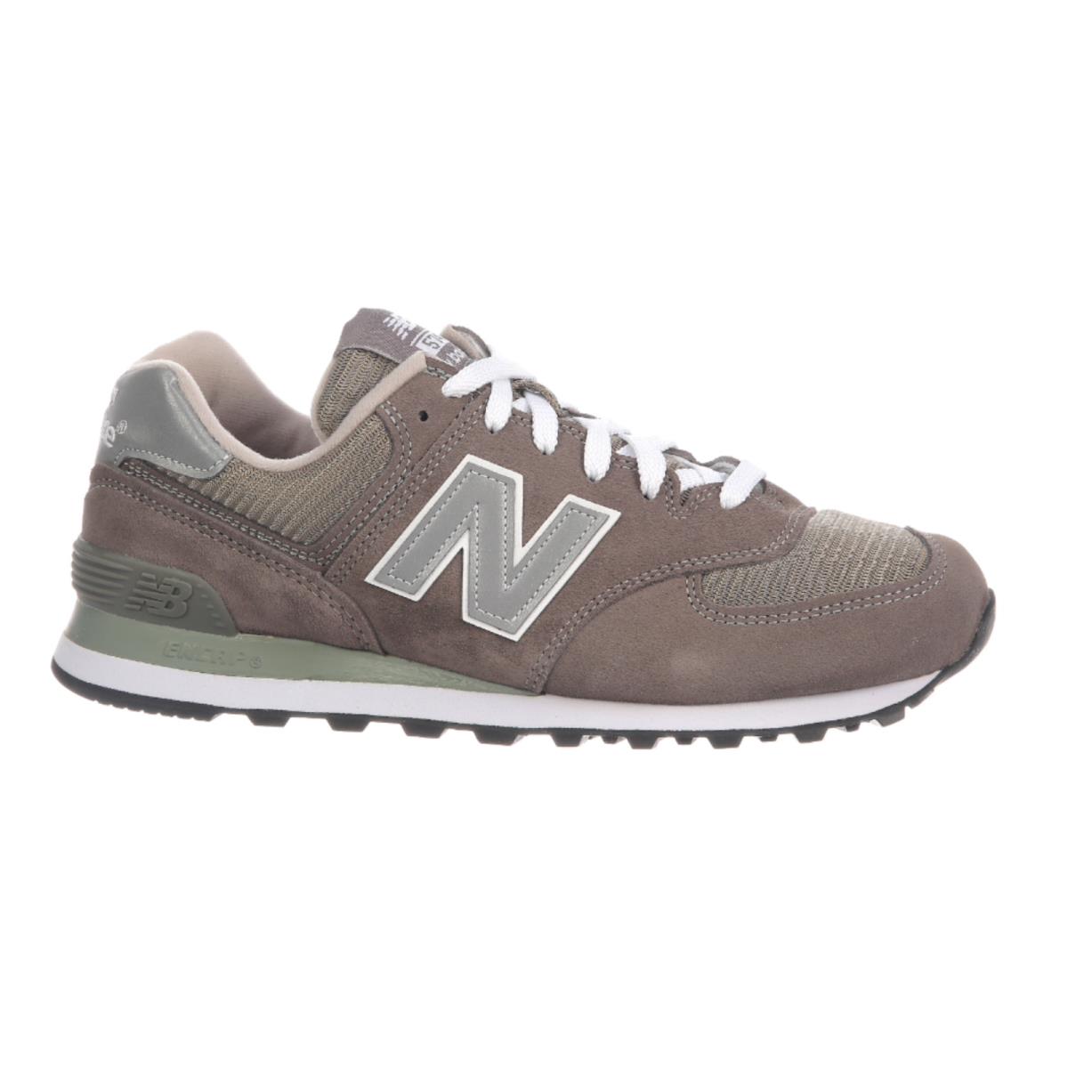 New Balance Classics 574` Grey Men`s Sneakers N4463 Size 8 EE - Grey