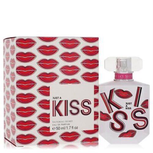 Just a Kiss by Victoria`s Secret Eau De Parfum Spray 1.7 oz / e 50 ml Women