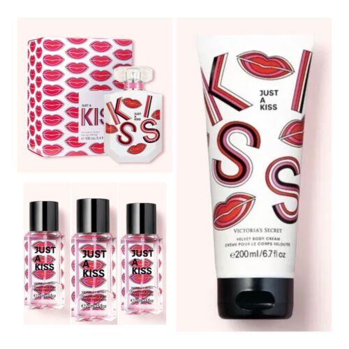 Victoria`s Secret Just A Kiss Eau de Parfum 3.4 Fl.oz. / Mist 3 / Body Cream