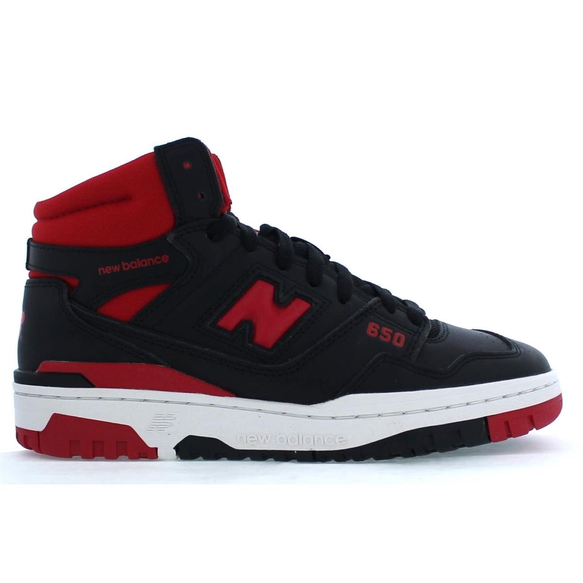 New Balance Unisex Sneakers 650R Black/red Size 8M/9.5W