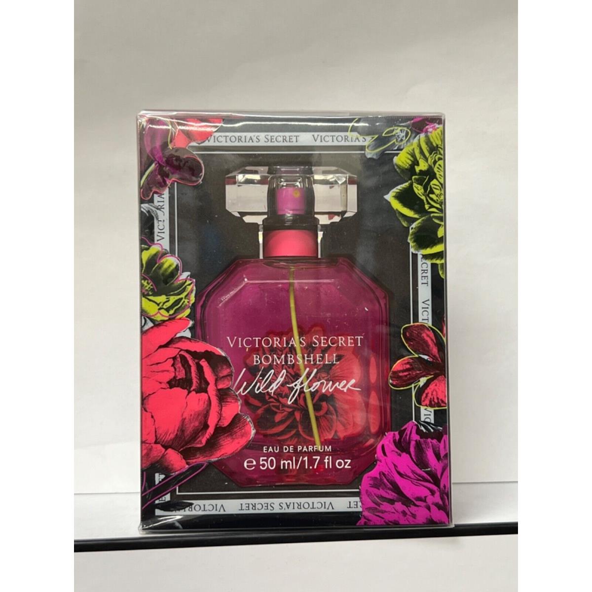 Victoria`s Secret Bombshell Wild Flower Edp Parfum Spray 1.7 FL OZ Box