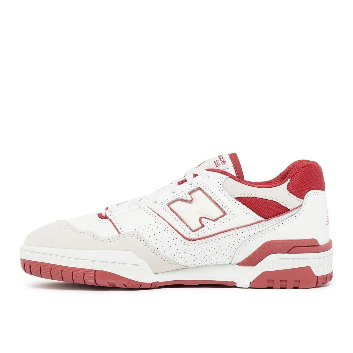 New Balance 550 Shoes Men`s Size 13 White Terracotta BB550STF - White