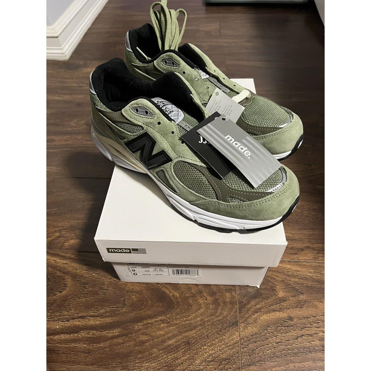 New Balance x Jjjjound 990v3 Olive M990JD3 Miusa US Men`s Size 9 Ships Today