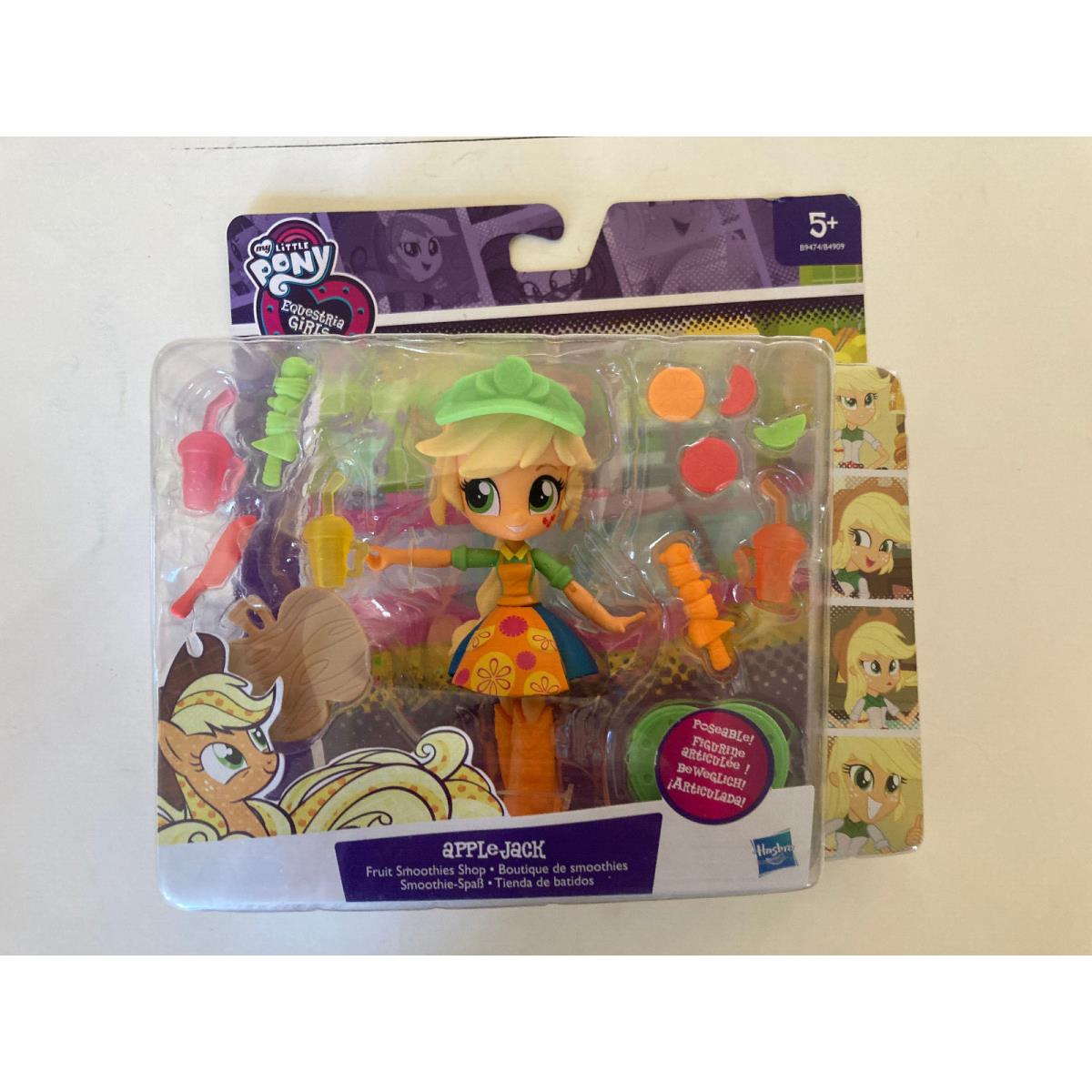 Equestria Girls Minis Applejack Mlp Fruit Smoothies Shop