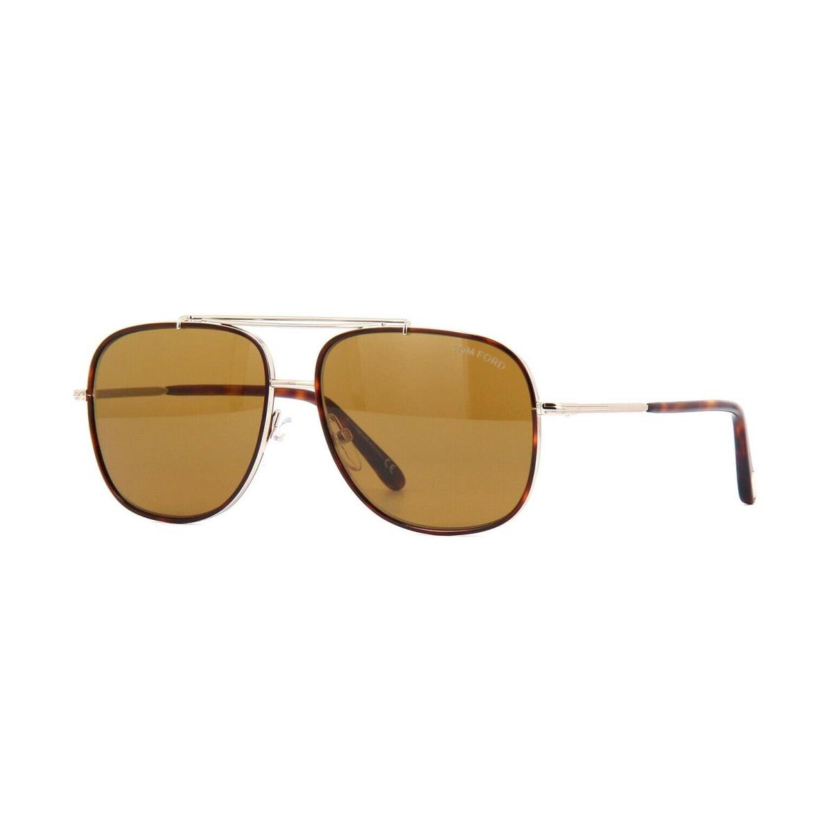 Tom Ford Benton FT 0693 Rose Gold/brown 28E G Sunglasses