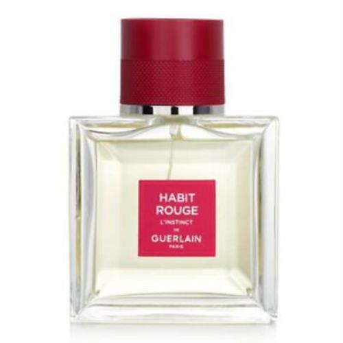 Guerlain Men`s Habit Rouge L`instinct Intense Edt Spray 1.6 oz Fragrances