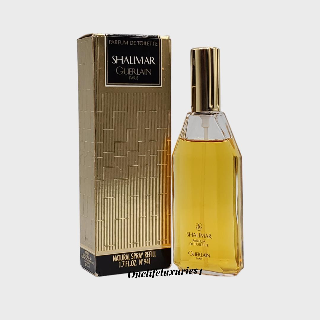 Guerlain Shalimar For Women 1.7oz 50 ml Parfum De Toilette Spray Vintage