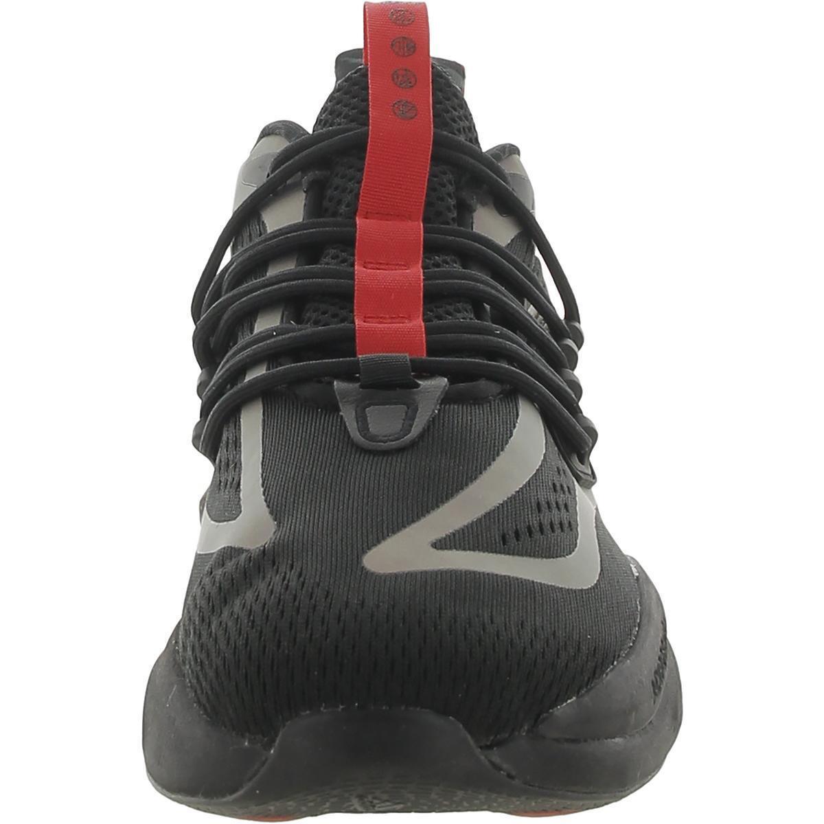 Adidas Mens Alphaboost V1 Fitness Running Training Shoes Sneakers Bhfo 4366 - Core Black/Solar Red